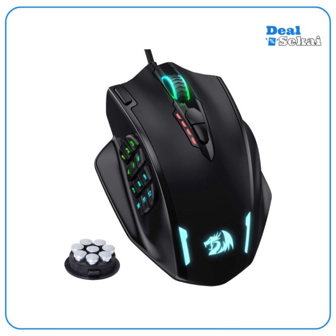 Redragon M908 Impact RGB LED MMO Maus