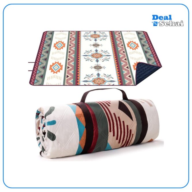 LARUTAN Outdoor Picknickdecke Boho