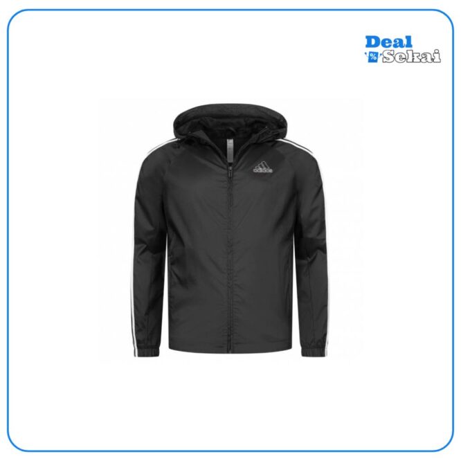 adidas Essentials Herren Hooded Windbreaker Jacke