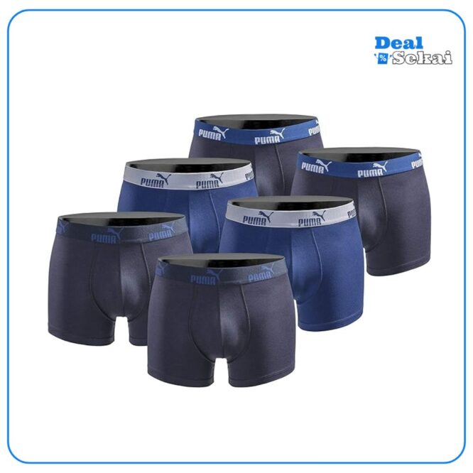 PUMA Boxershort 6er Pack
