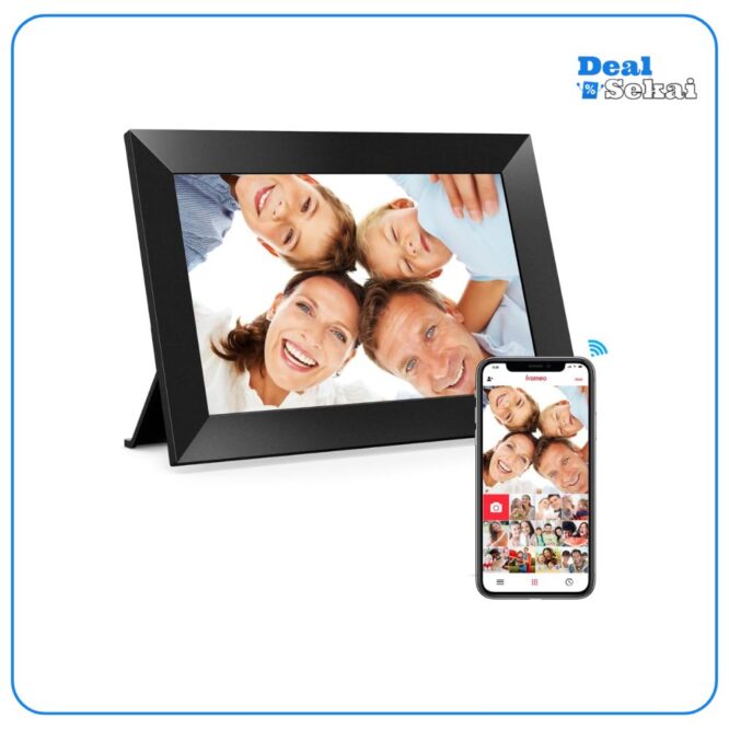 Frameo 10,1 Zoll WiFi Digitaler Bilderrahmen