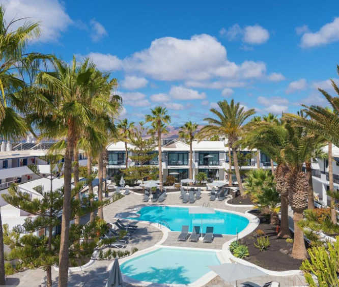 Puerto del Carmen (Playa Grande), Lanzarote, Spanien