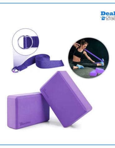 ANVASK Yogablock 2er Set Yogablock & Gurt