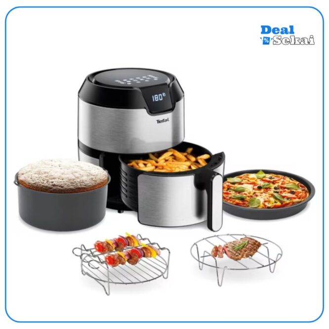 TEFAL Heißluftfritteuse EY401D.HERO