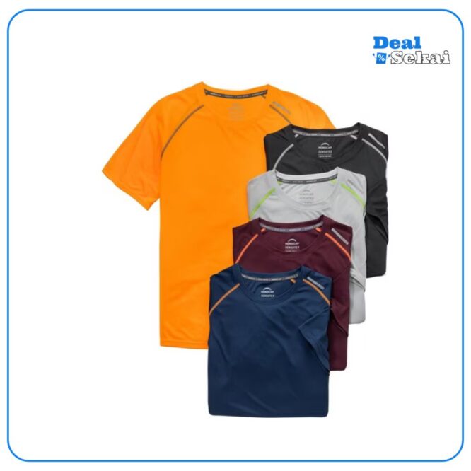 NORDCAP Funktionsshirt (Spar-Set, 5er-Pack)