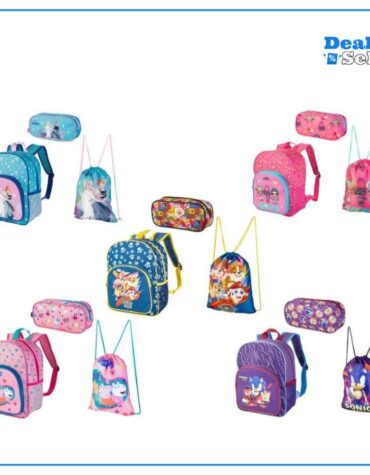 DURABO Set: Rucksack, Turnbeutel, Federmäppchen