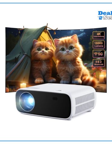 Wielio Beamer, Full HD 1080P Projektor