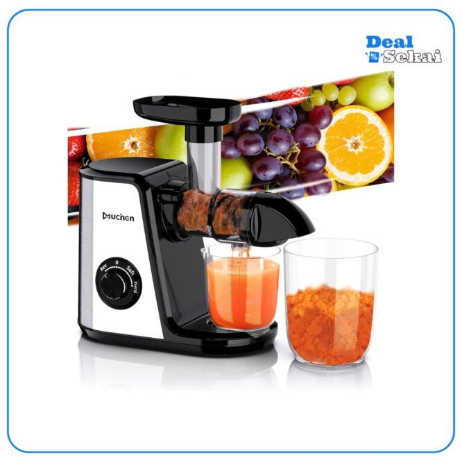 Muchen Slow Juicer Entsafter Gemüse