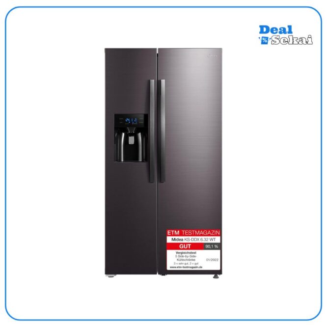Midea KS-DDX 6.32 WT Side-by-Side Kühl