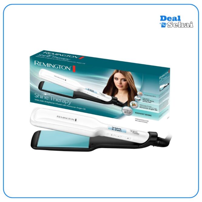 Remington Glätteisen breit Shine Therapy
