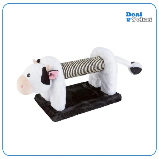 zoofari® Katzen-Kratzrolle mit Tierkopf