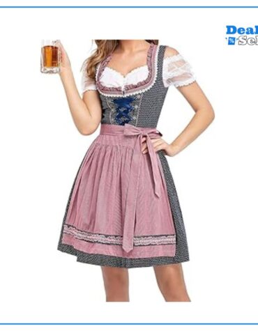 BENNIES Dirndl Damen midi Trachtenkleid