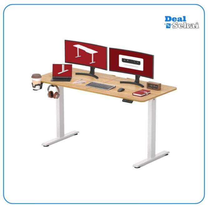 SANODESK Höhenverstellbarer Schreibtisch