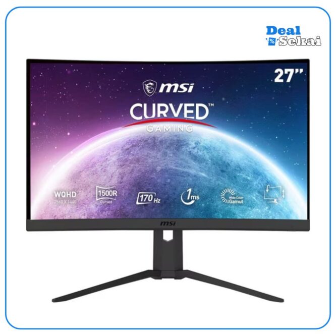 MSI Optix G27CQ4P E2 Curved-Gaming-LED-Monitor