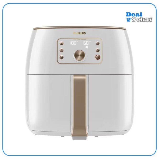 PHILIPS Heißluftfritteuse HD9870/20 Airfryer Premium