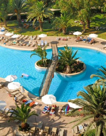 Trianta Bay (Ixia, Ialyssos, Kremasti), Rhodos, Griechenland