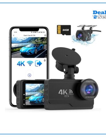 SIGRILL 4K/2K+1080P Dashcam Auto Vorne Hinten