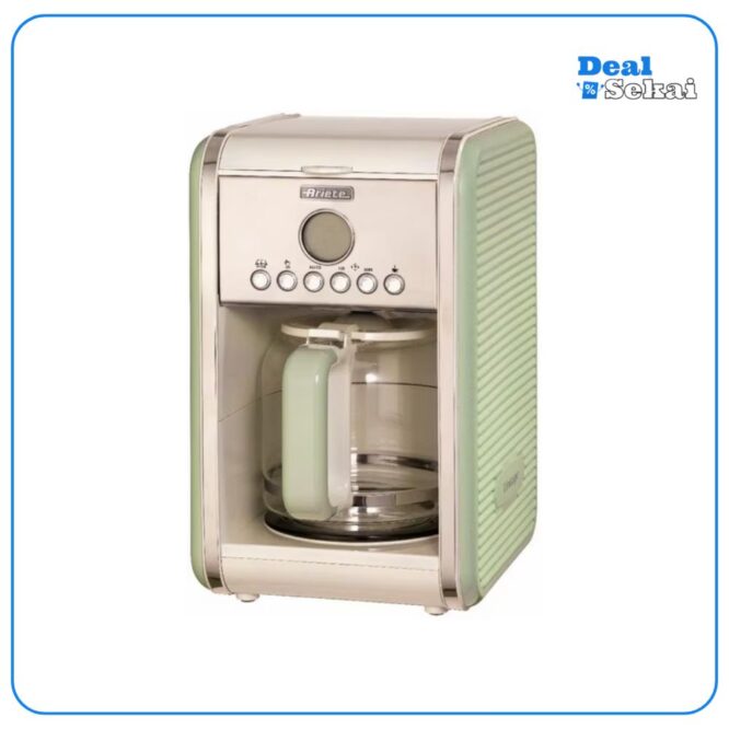 ARIETE Filterkaffeemaschine Vintage grün 1342
