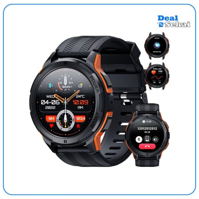 OUKITEL Smartwatch Herren BT10