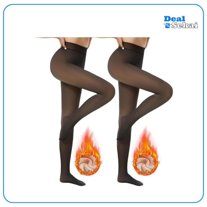 DDOBB 2er Pack Thermo Strumpfhose