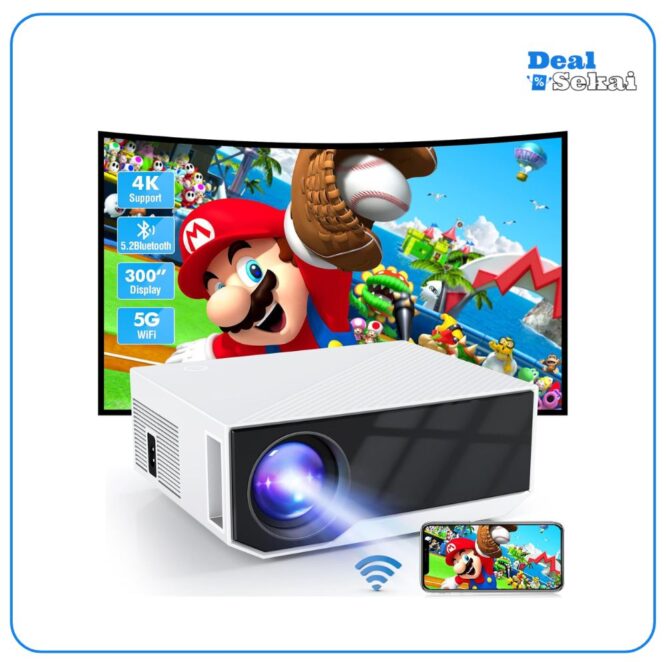 ZDK Mini Beamer 4K-Unterstützung