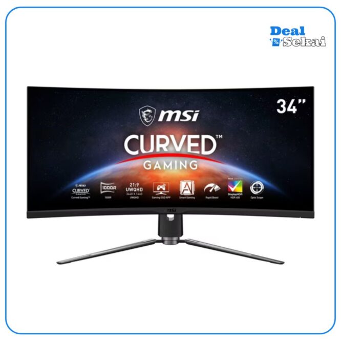 MSI MPG Artymis 343CQR Curved-Gaming-LED-Monitor