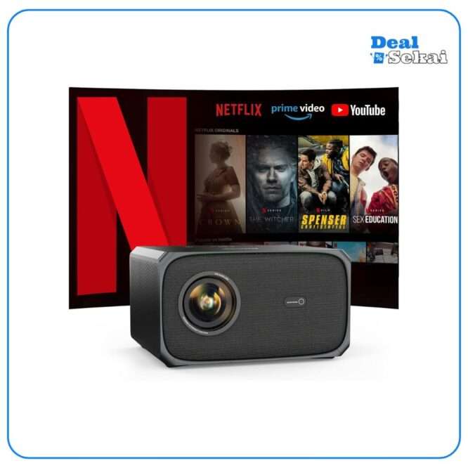 Beamer 4K Dolby Audio Projektor 26000LM