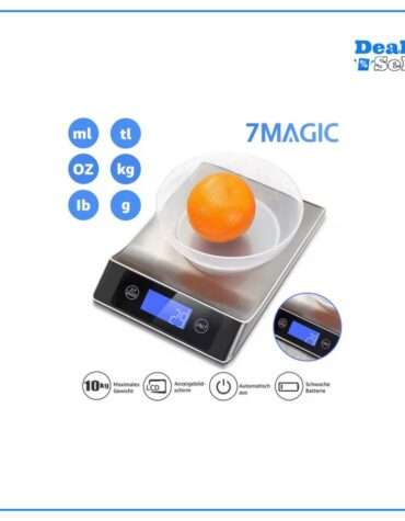 7MAGIC Küchenwaage Digitale Edelstahl