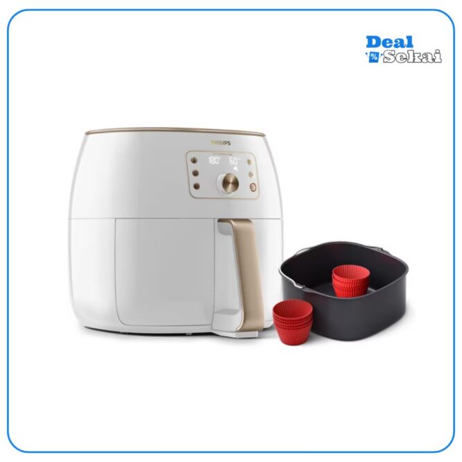 PHILIPS Heißluftfritteuse HD9870/20 Airfryer