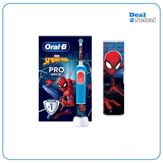 ORAL-B Elektrische Zahnbürste Pro Kids Spiderman