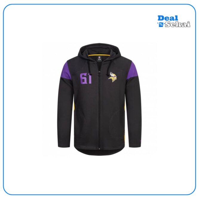 Minnesota Vikings NFL Fanatics Herren Kapuzen Sweatjacke