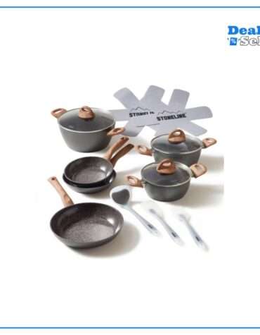 STONELINE Topf-Set Kochgeschirr-Set, 14-teilig