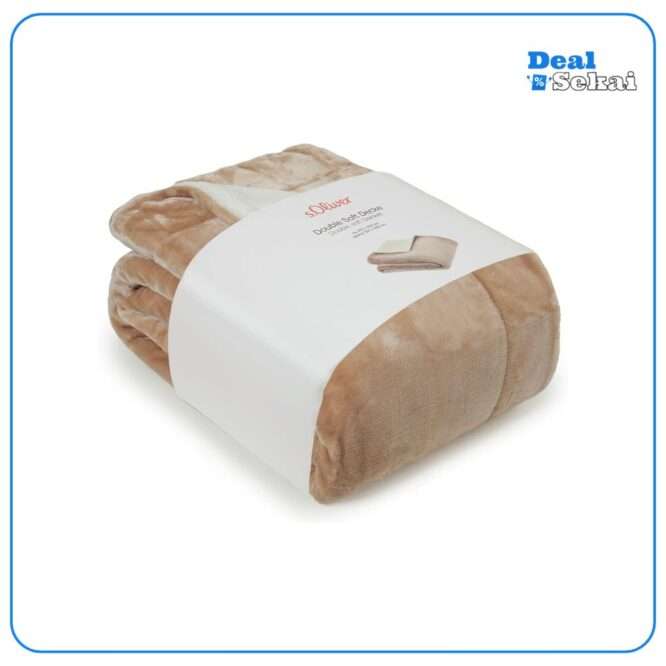 s.Oliver Doublesoft Kuscheldecke 150x200