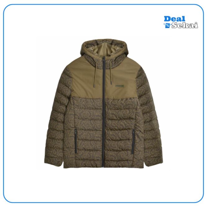 Lambretta Padded Paisley Herren Winterjacke