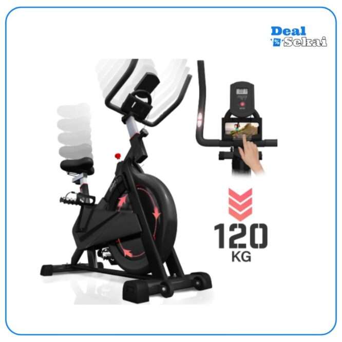 Physionics® Heimtrainer Fahrrad