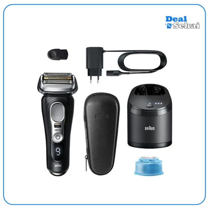 BRAUN 9460 CC WET&DRY Rasierer Series 9 Pro Schwarz