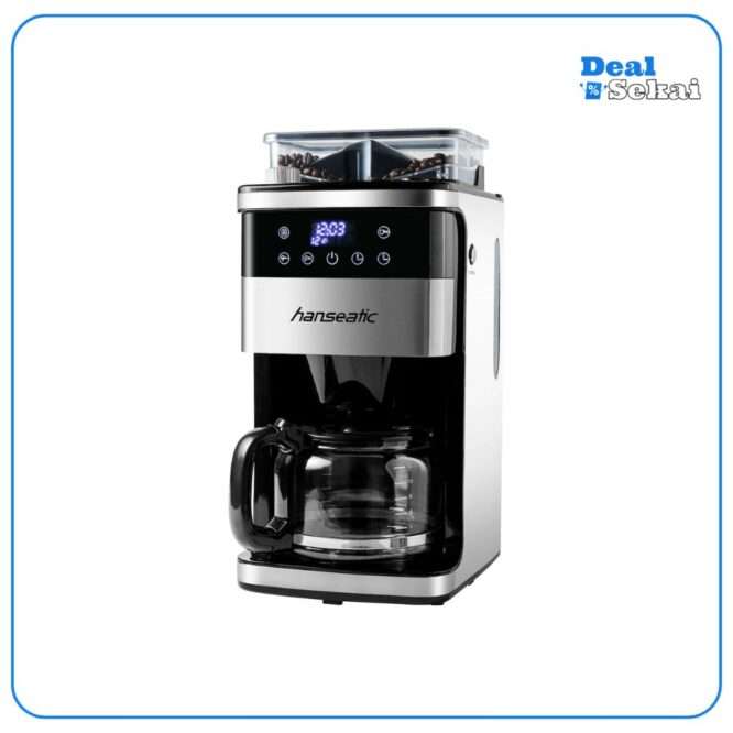 Hanseatic Kaffeemaschine mit Mahlwerk »HCMG105015SD«