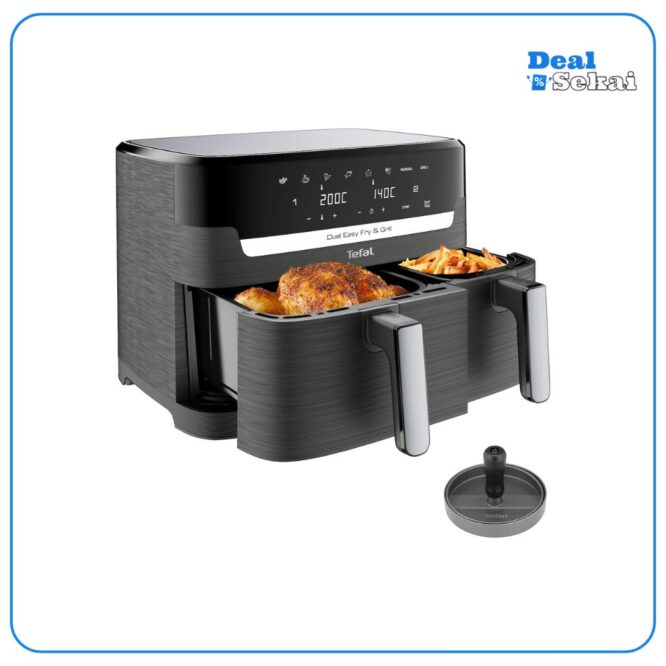Tefal Heißluftfritteuse »EY905B Dual Easy Fry & Grill«