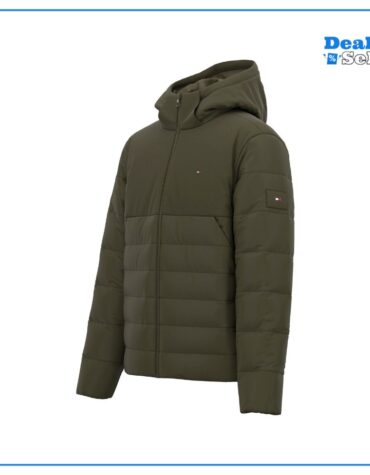 TOMMY HILFIGER Steppjacke CL Mixed Media Hooded Jacket