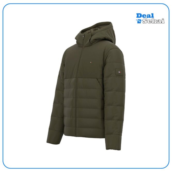 TOMMY HILFIGER Steppjacke CL Mixed Media Hooded Jacket