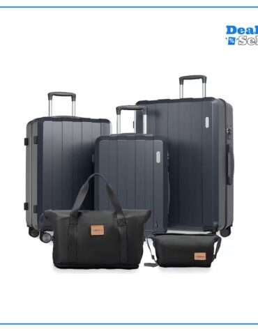 VALLSERO Trolleyset Koffer-Set 5-teilig
