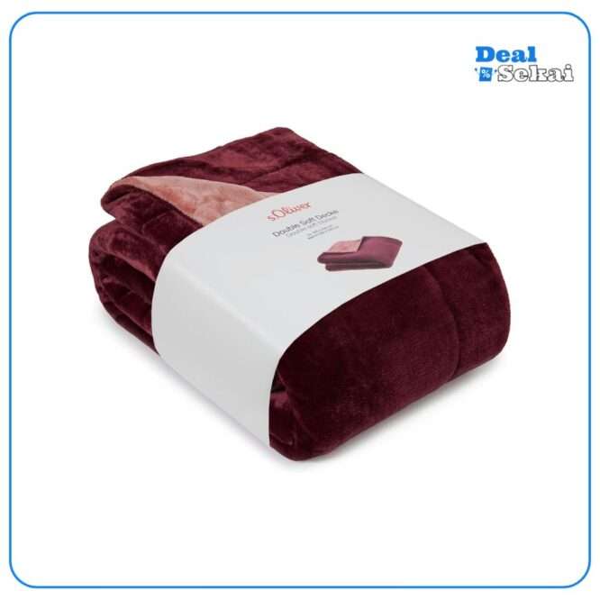 s.Oliver Doublesoft Kuscheldecke 150x200