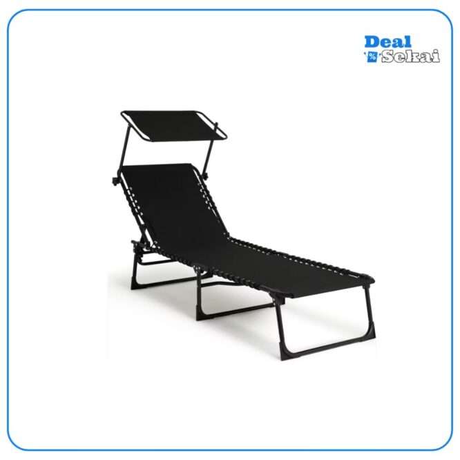 909 Outdoor Gartenliege mit Dach