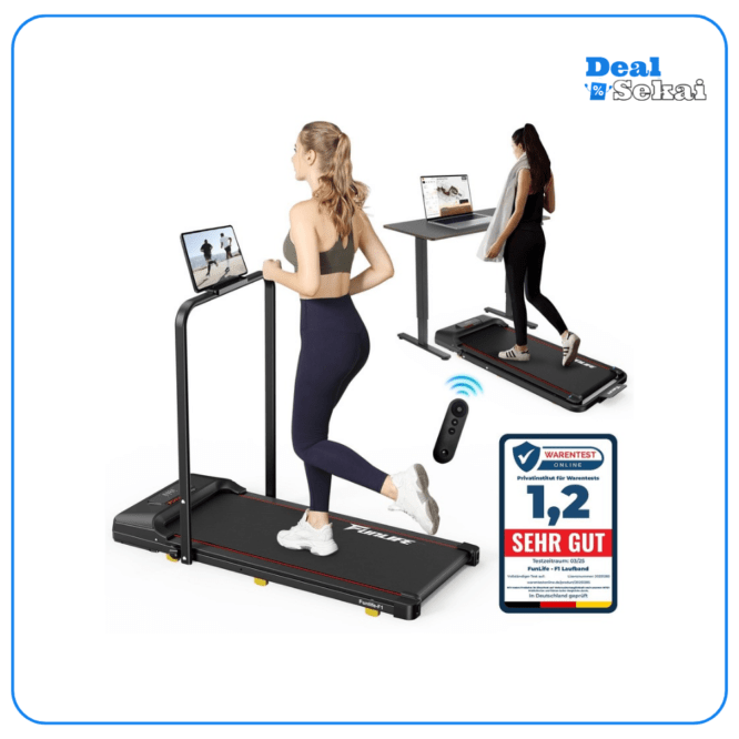 Walking Pad/Laufband für Zuhause klappbar–3-in-1