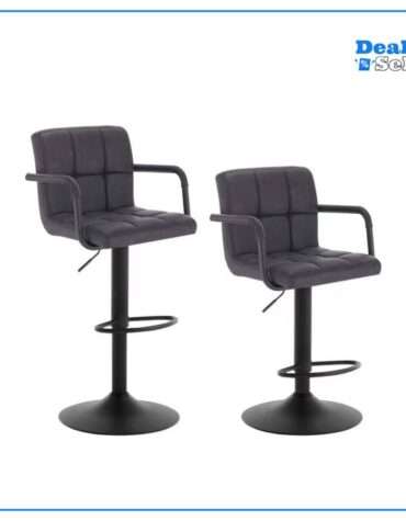 WOLTU Barhocker 2er-Set – Höhenverstellbar