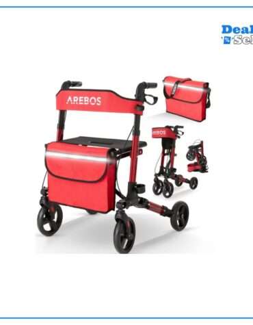 AREBOS Rollator Aluminium