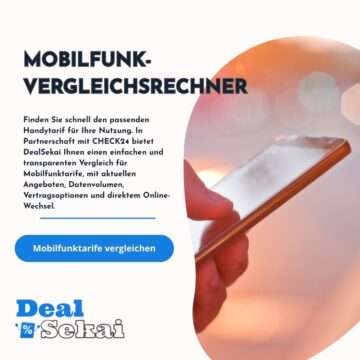 Mobilfunktarife vergleichen - dealsekai