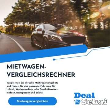 Mietwagen vergleichen -Dealsekai