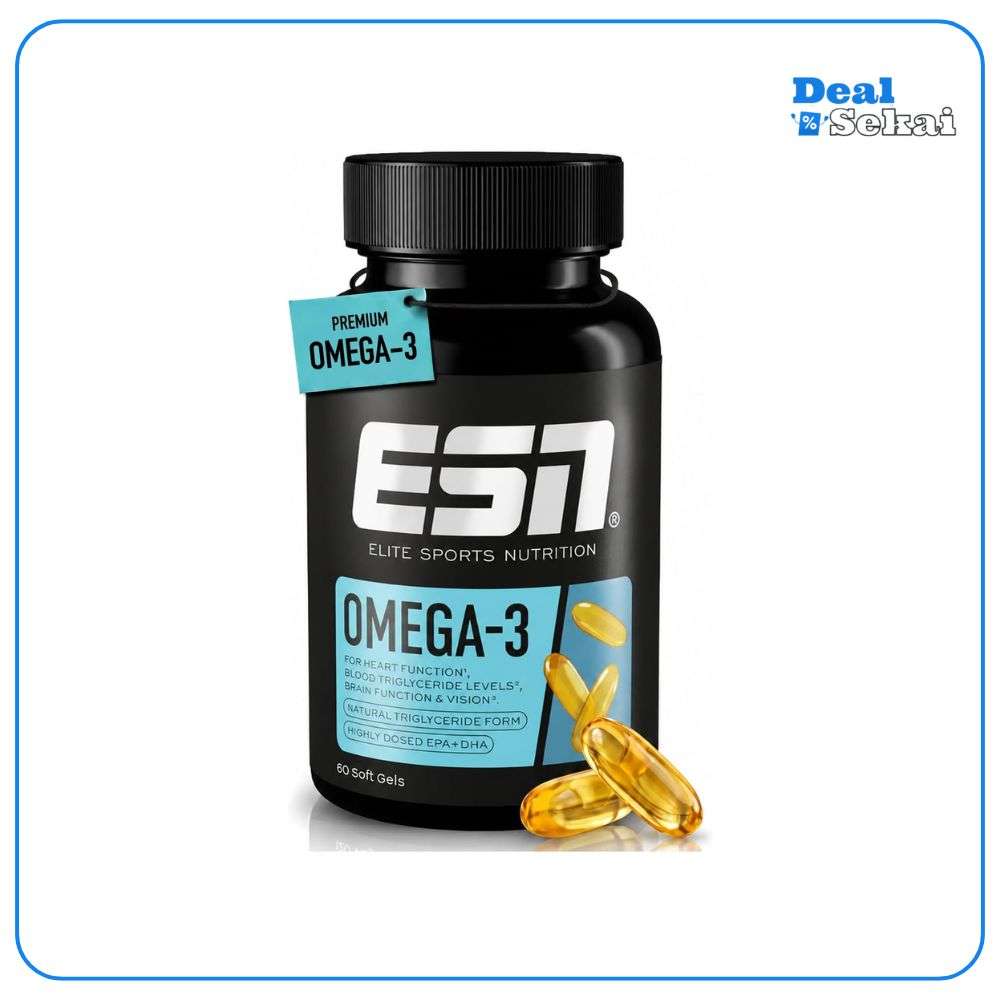 ESN Omega-3 hochdosiert – 60 Kapseln - angebote - dealsekai