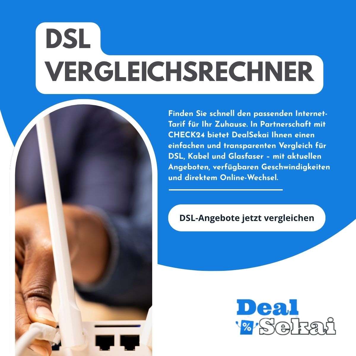DSL-Tarife vergleichen und passendes Internet-Angebot finden